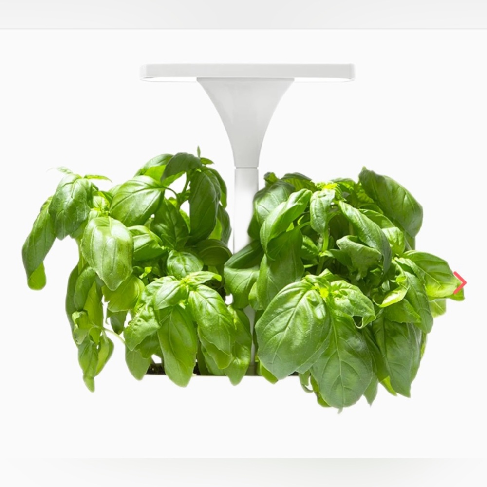 Countertop LED Indoor Planter White